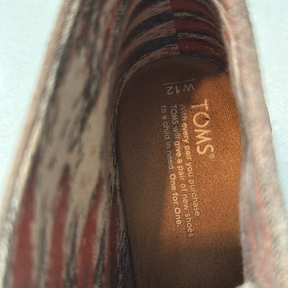 Toms Women's Suede Ankle Boots Size 12 - Picture 7 of 16